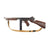 Original U.S. WWII Thompson M1 Display Submachine Gun Serial NO. 60520 with Original Kerr Sling and Magazine - Original WWII Parts Original Items