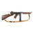 Original U.S. WWII Thompson M1 Display Submachine Gun Serial NO. 60520 with Original Kerr Sling and Magazine - Original WWII Parts Original Items