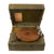 Original U.S. WWII U.S. Army Functional Phonograph Player by Plaza Manufacturing Co. with 2 Binders of 19 Special Services V Discs - Four Discs Have Naval Censor Stamps Original Items