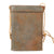Original French WWI Early War Thin M2 Gas Mask Storage Tin with Original Carry Rope Original Items