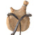 Original French WWI Model 1877 Canteen with Cover, Shoulder Strap, and Cork Plug with Issue Cup - Bidon Original Items