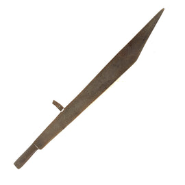 Original Victorian Era Copy of Medieval Glaive Polearm Head with Lovely Etching