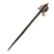 Original Scottish 1700s Jacobite Uprising Era Basket Hilt Broad Sword with Stag Handle - Excellent