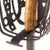 Original Scottish 1700s Jacobite Uprising Era Basket Hilt Broad Sword with Stag Handle - Excellent