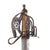 Original Scottish 1700s Jacobite Uprising Era Basket Hilt Broad Sword with Stag Handle - Excellent