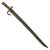 Original German Reissued French M1866 Chassepot Saber Bayonet by Tulle Arsenal with Matching Scabbard - Dated 1871 Original Items
