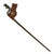 Original U.S. Springfield Trapdoor M1873 Rifle Socket Bayonet with 1st Pattern Frog and Scabbard Original Items