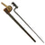 Original U.S. Springfield Trapdoor M1873 Rifle Socket Bayonet with U.S. Scabbard & M1887 Hanger