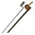 Original U.S. Springfield Trapdoor M1873 Rifle Socket Bayonet with U.S. Scabbard & M1887 Hanger