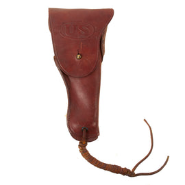 Original U.S. WWII Era Excellent Condition M1916 .45 Colt 1911 Leather Holster by Sears - Dated 1942