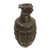 Original U.S. Post-WWI 1920s Inert Early Body MkII Pineapple Grenade with Original Grey High Explosive Paint and Partial Cutback Fuze Original Items