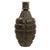 Original U.S. Post-WWI 1920s Inert Early Body MkII Pineapple Grenade with Original Grey High Explosive Paint and Partial Cutback Fuze Original Items