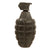 Original U.S. Post-WWI 1920s Inert Early Body MkII Pineapple Grenade with Original Grey High Explosive Paint and Partial Cutback Fuze Original Items