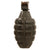 Original U.S. Post-WWI 1920s Inert Early Body MkII Pineapple Grenade with Original Grey High Explosive Paint and Partial Cutback Fuze Original Items