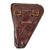 Original Japanese WWII Type 14 Nambu Pistol Leather Holster Original Items
