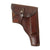 Original German WWII Polish Radom Pistol Brown Leather Holster - Pistolet wz. 35 Vis