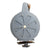Original British WWII Era Air Raid Siren with Original Stand & Hand Crank - Refurbished