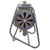 Original British WWII Era Air Raid Siren with Original Stand & Hand Crank - Refurbished
