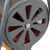 Original British WWII Era Air Raid Siren with Original Stand & Hand Crank - Refurbished