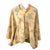 Original French WWII M-1935 Shelter Half Poncho with Rare Screen Printed Geometric Camouflage Pattern - Dated 1940 Original Items