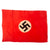 Original German WWII NSDAP Single Sided National Political Banner Flag - 55" x 41” Original Items