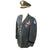 Original U.S. Cold War General John W. Bowen Uniform & Visor Cap with Custom-Made Ribbon Rack - Highly Decorated WWII 26th Infantry Regiment Commander Original Items