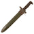 Original U.S. WWII M1 Garand 10 Inch Cut-Down Bayonet by American Fork & Hoe with with Rare CAB Grips & M7 Scabbard - Dated 1943 Original Items