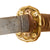 Original Japanese WWII USGI Bring Back Nickel Plated Type 98 Shin-Gunto Katana by KOJIMA KANENORI with Steel Scabbard - dated 1943 Original Items