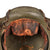 Original Imperial German WWI M16 Stahlhelm Helmet with Overpainted Panel Camouflage Paint, Partial Leather Liner & Chinstrap - Marked ET64