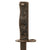 Original Chinese WWII Contract M-1924 Ersatz Bayonet - Belgian-Made from P-1853 Socket Bayonet with Original Scabbard Original Items