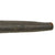 Original U.S. WWII Rare Serial-Numbered M1941 Johnson Rifle Spike Bayonet with Leather Scabbard - #1800