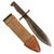 Original U.S. WWI Model 1917 Bolo Knife by Plumb Philadelphia Dated 1918 with Canvas Scabbard