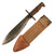 Original U.S. WWI Model 1917 Bolo Knife by Plumb Philadelphia Dated 1918 with Canvas Scabbard
