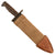 Original U.S. WWI Model 1917 Bolo Knife by Plumb Philadelphia Dated 1918 with Canvas Scabbard