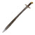 Original Imperial German Pre-WWI Saxon Regimentally Marked M.1880 Faschinenmesser Pioneer Artillery Short Sword - Dated 1880 Original Items