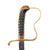 Original German WWI Bavarian Infantry NCO Etched Dove’s Head Sword with Nickel-Plated Blade and Scabbard by Carl Eickhorn