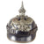 Original Imperial German WWI Prussian Unit-Marked EM/NCO Infantry M1915 Pickelhaube Spiked Helmet with Maker’s Marks & Chinstrap - Size 56