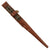 Original U.S. WWII Rare M1941 Johnson Rifle Spike Bayonet with Reproduction Leather Scabbard Original Items