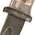 Original German WWII Commercial 98k Bayonet by W.K.C. with US Soldier Custom “Sweetheart” Plexiglass Grips and "Hate" Scabbard - circa 1940-1943 Original Items