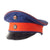 Original Imperial German WWI Prussian Dark Blue Landwehr Reserve Infantry EM/NCO Visor Cap - Size 55 - Rare