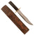 Original U.S. WWII Rare Fighting Knife by Richard “Dick” Shepard in Original Sheath with Hand-Etched Crossguard - Number 1364