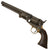 Original U.S. Civil War Colt Model 1851 Navy .36cal Percussion Revolver Made in 1863 with Cylinder Scene and Burl Grips - Serial 164637