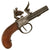 Original 19th Century U.S. Engraved Boxlock .38cal. Flintlock Pocket Pistol - Circa 1800 Original Items