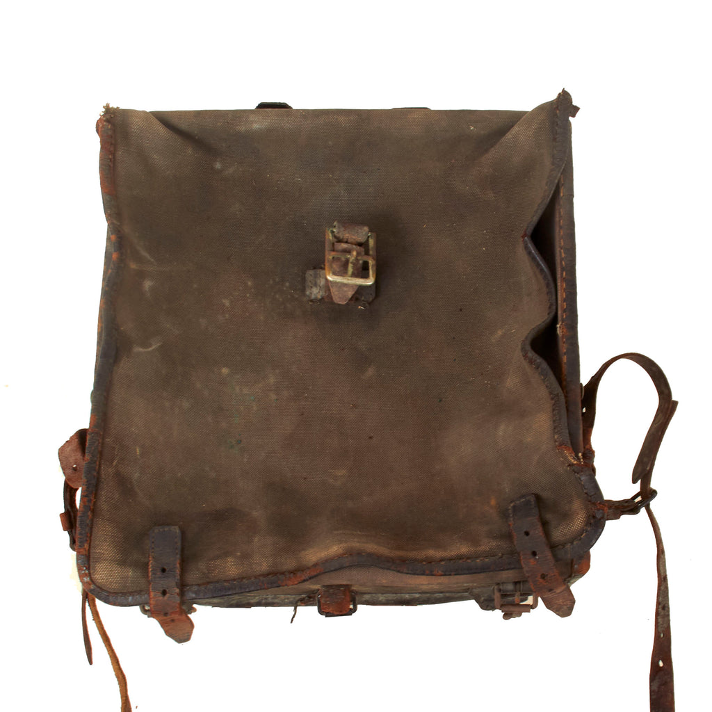 Original Danish WWI / WWII Era Danish Army Infantry Tornister Knapsack