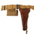 Original U.S. WWI M-1910 Pistol Belt Rig Featuring M1916 Holster for 1911 .45 Automatic, Magazine Pouch and First Aid Pouch with Sealed 1916-Dated Bandage