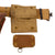 Original U.S. WWI M-1910 Pistol Belt Rig Featuring M1916 Holster for 1911 .45 Automatic, Magazine Pouch and First Aid Pouch with Sealed 1916-Dated Bandage