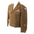 Original WWII U.S. 29th Infantry Division Medic D-Day Veteran’s Uniform Ike Jacket with Ribbon Bar & Combat Medic Badge
