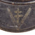 Original French WWII FFI-Captured & Painted Paris Police M1915 Adrian Helmet with Liner & Name Tape Original Items