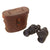 Original U.S. WWII Pearl Harbor Survivor Navy 6x30 Binoculars in Case, ID Bracelet, and Table Medal of Lt. Commander Frederic H. White, USS West Virginia