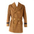 Original U.S. WWII Army Air Force Brigadier General's Officer's Mackinaw Coat with General Officer Braid on Cuffs, Bullion SSI & General Stars
